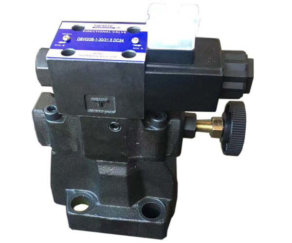 S-BSG Low noise solenoid control relief valve低噪聲型電磁溢流閥